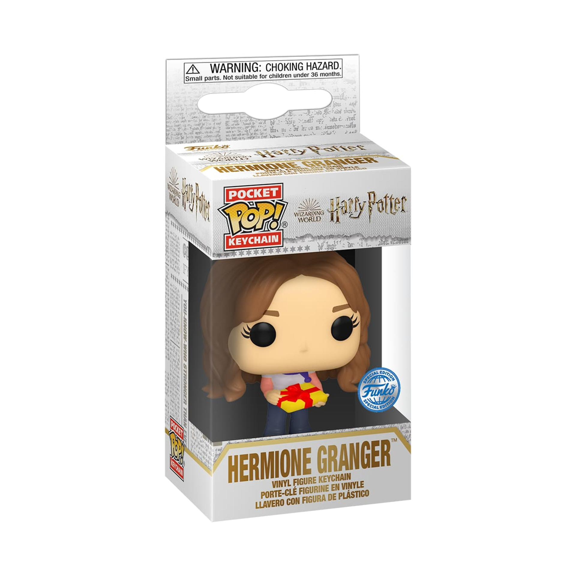 Funko Pocket Pop! Keychain: Harry Potter Holiday - Hermione Gran