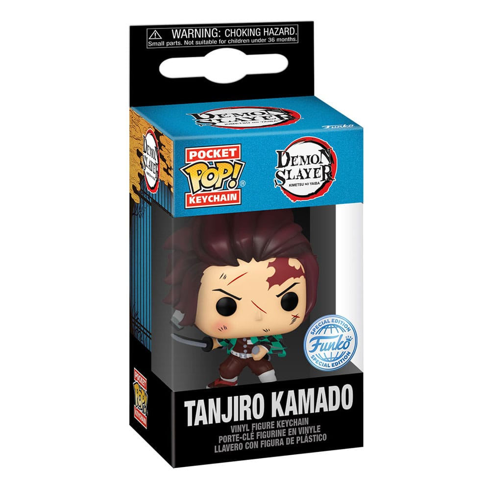 Funko Pocket Pop! Keychain: Demon Slayer - Tanjiro Kamado (Battl