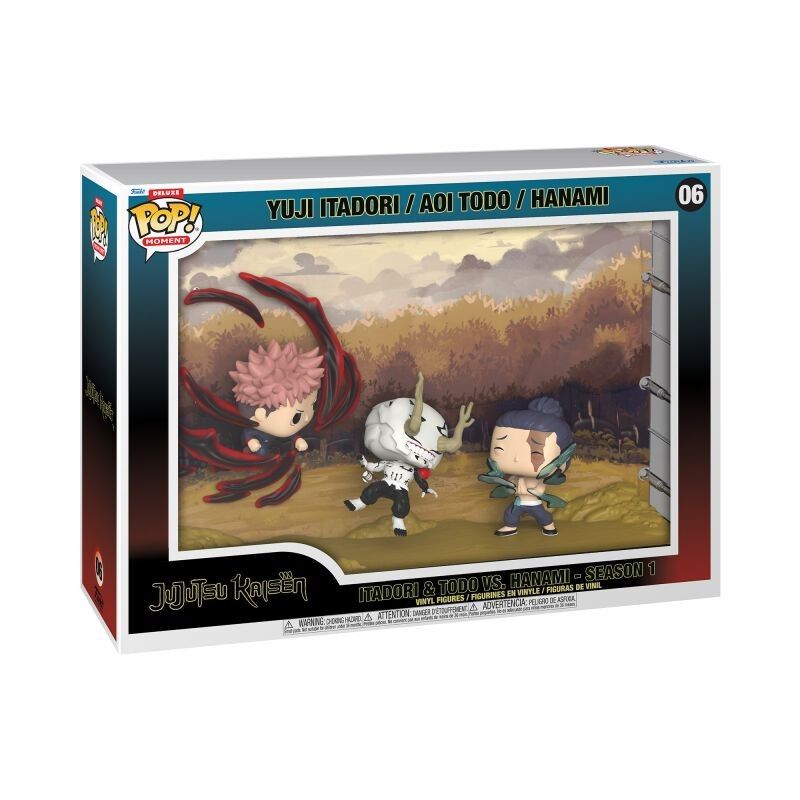 Jujutsu Kaisen POP Moments Itadori & Todo vs Hanami Deluxe Figure Set - 9 cm