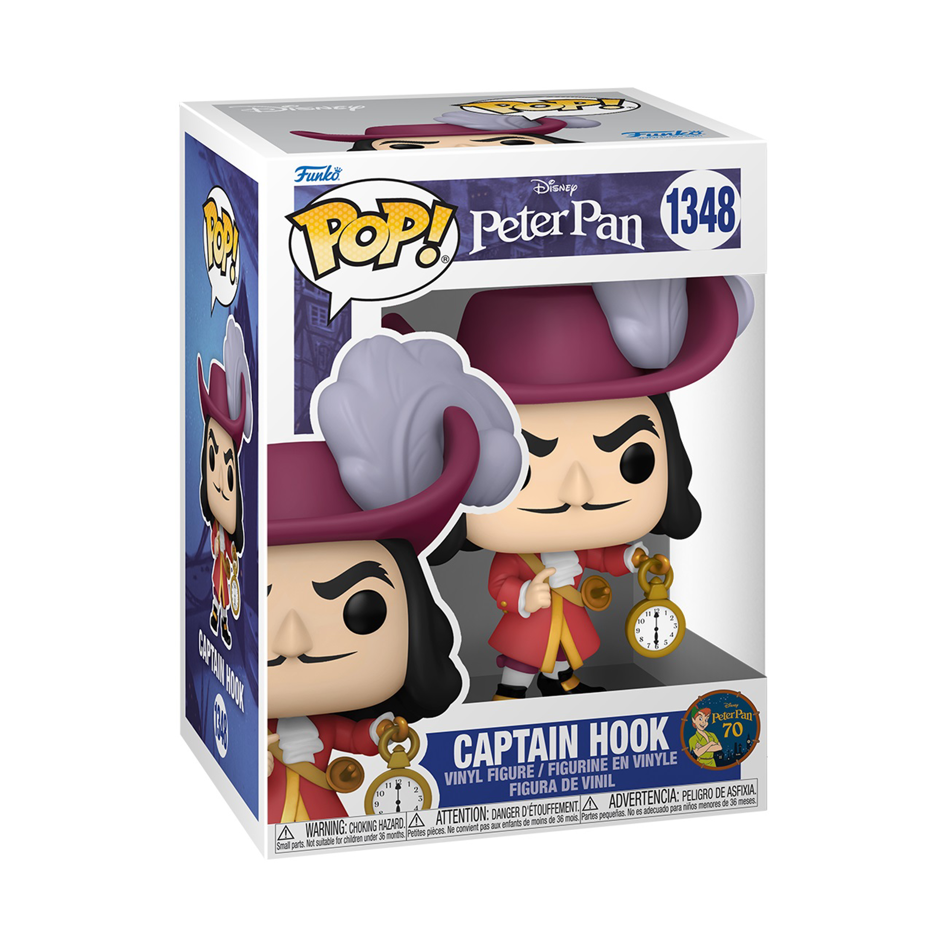 Funko Pop! Disney: Peter Pan 70th Anniversary - Captain Hook