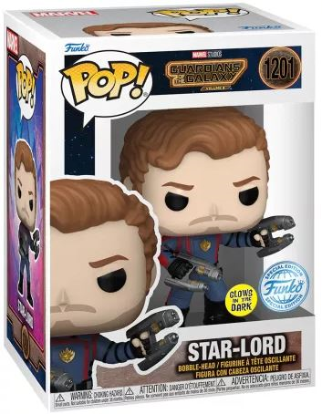 Funko Pop! Guardians of the galaxy Star-Lord (gitd)