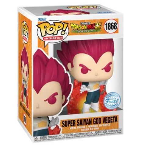 POP Animation N° 1868 - SSG Vegeta with Chase (GW)