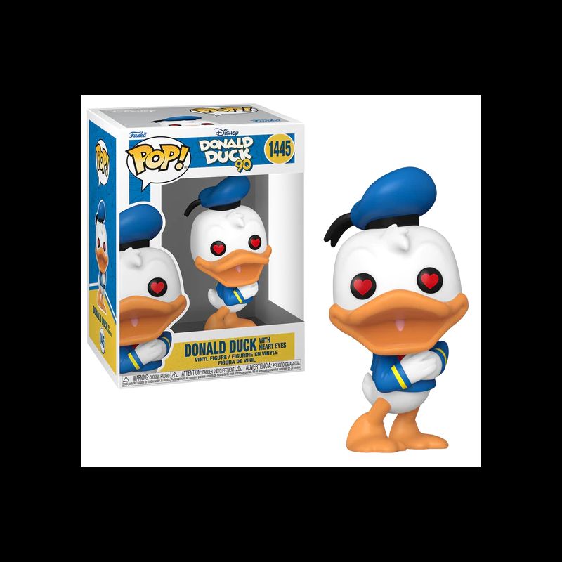 Funko Pop ! Donald Duck with Heart Eyes Disney Donald Duck