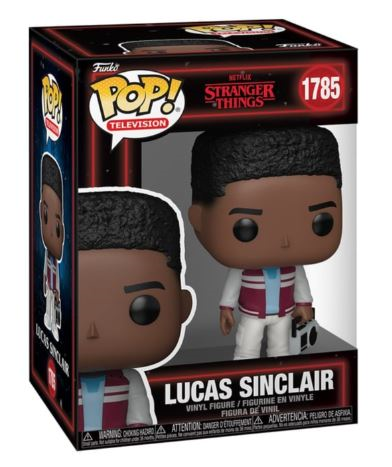 STRANGER THINGS S5 - POP TV N° 1785 - Lucas Sinclair avec Boombox