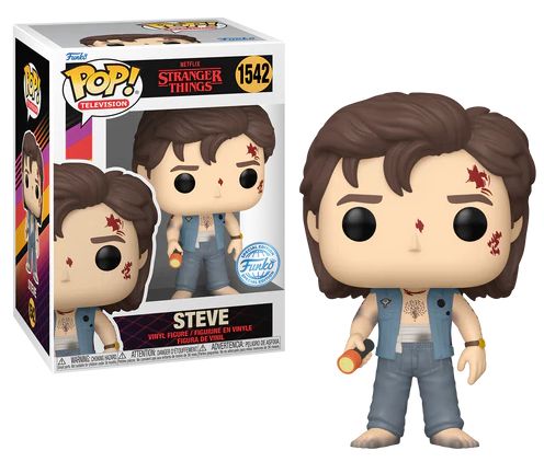 Funko POP TV - STRANGER THINGS : Steve (Battledamage)