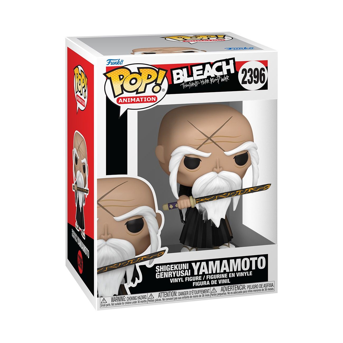 Funko POP! Animation Bleach Thousand-Year Blood War Yamamoto Figurine Vinyle Collectible