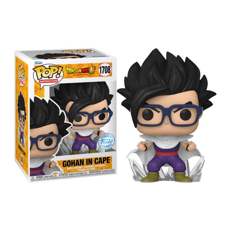 Dragon Ball Super: Super Hero Gohan en Cape Funko POP! Vinyl