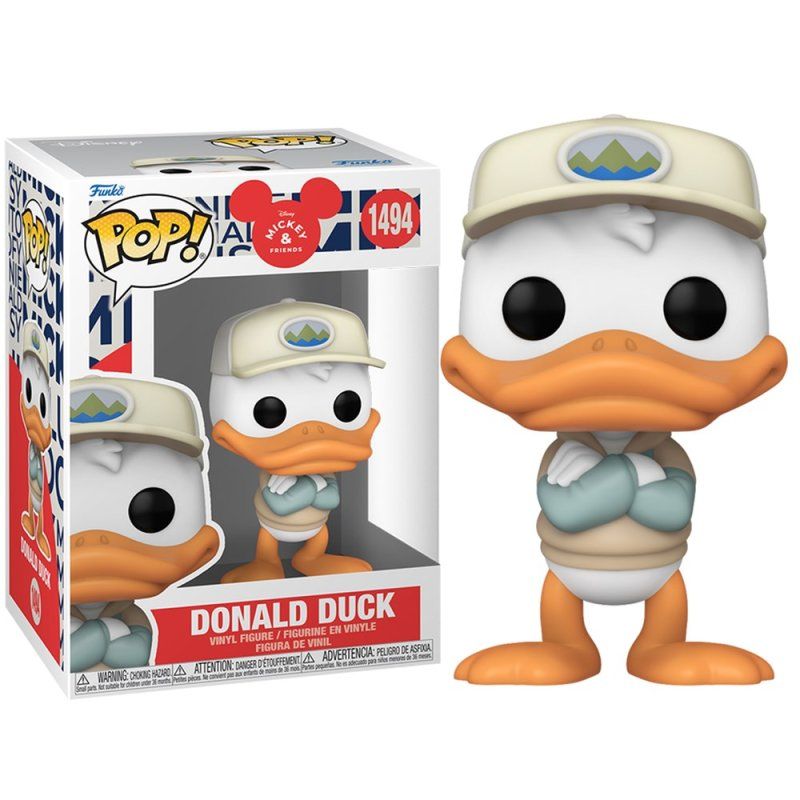 Funko Pop! Disney : Vinyl figurine Donald 9 cm