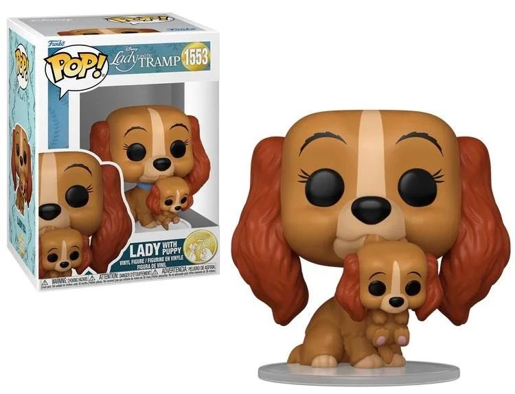 Funko Pop! Disney N° 1553 : LA BELLE ET LE CLOCHARD - Belle avec chiot