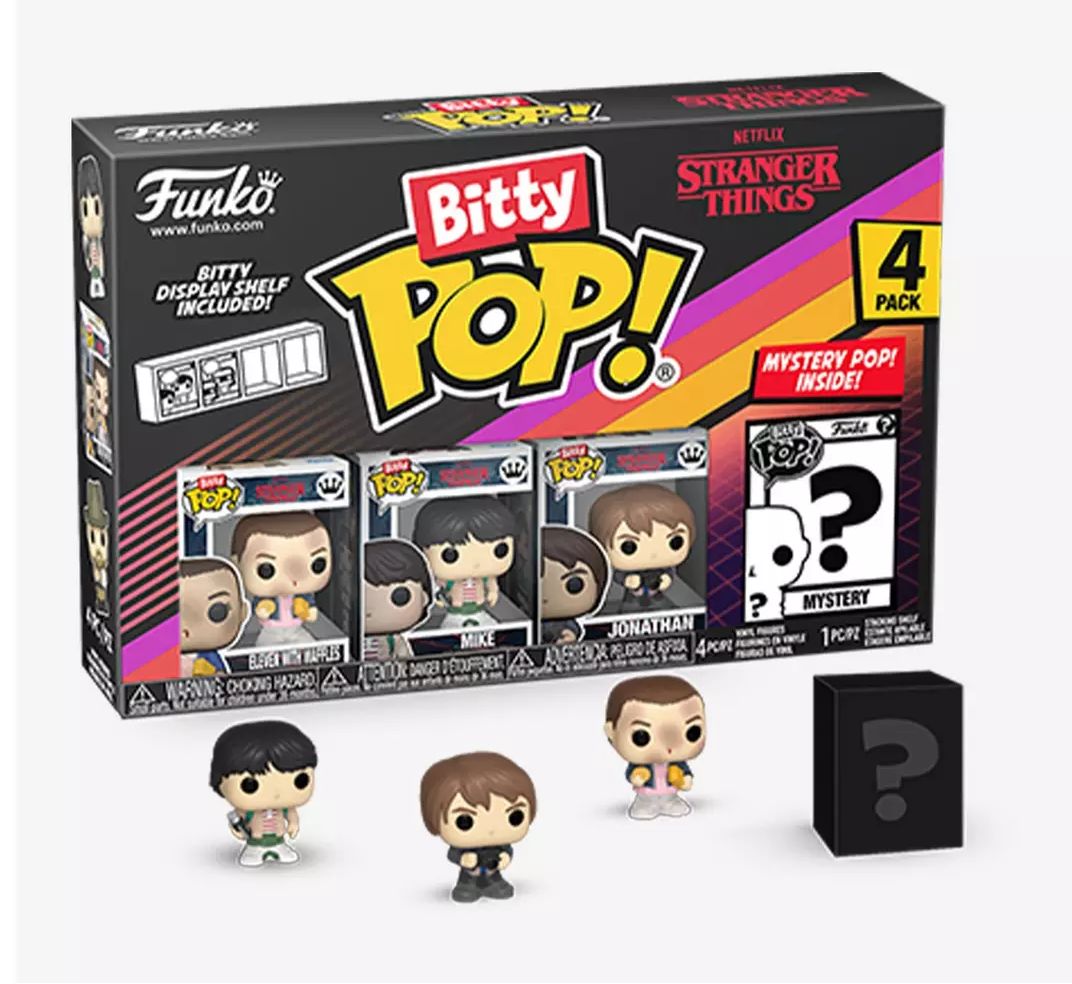 Funko Bitty Pop! 4-Pack: Stranger Things - Eleven with waffles