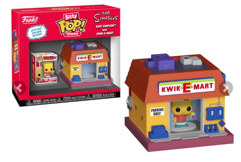 LES SIMPSONS - Bitty Pop Town