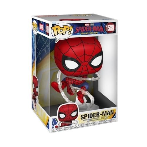 Funko Pop! Jumbo Marvel Spider-Man Day - Figurine Vinyle Collectionnable - 25 cm