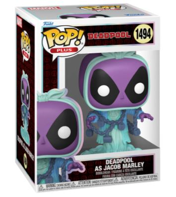 DEADPOOL - POP Plus N° 1494 -Deadpool As Jacob Marley