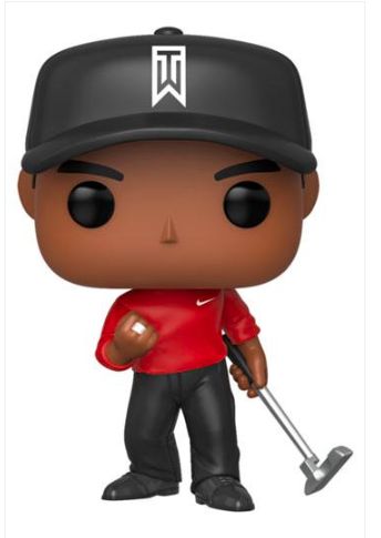 Tiger Woods POP! Golf Vinyl figurine Tiger