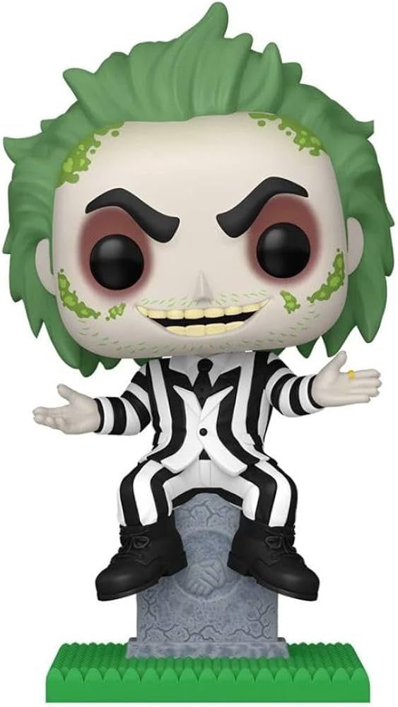 Beetlejuice Funko Pop - 1757 - Beetlejuice on Tombstone