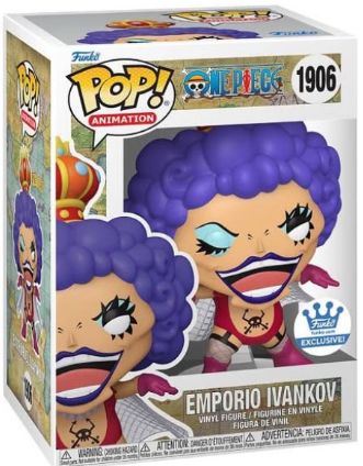 Funko Pop! avec Protecteur Animation : One Piece - Emporio Ivankov #1906 Exclusivité Boutique