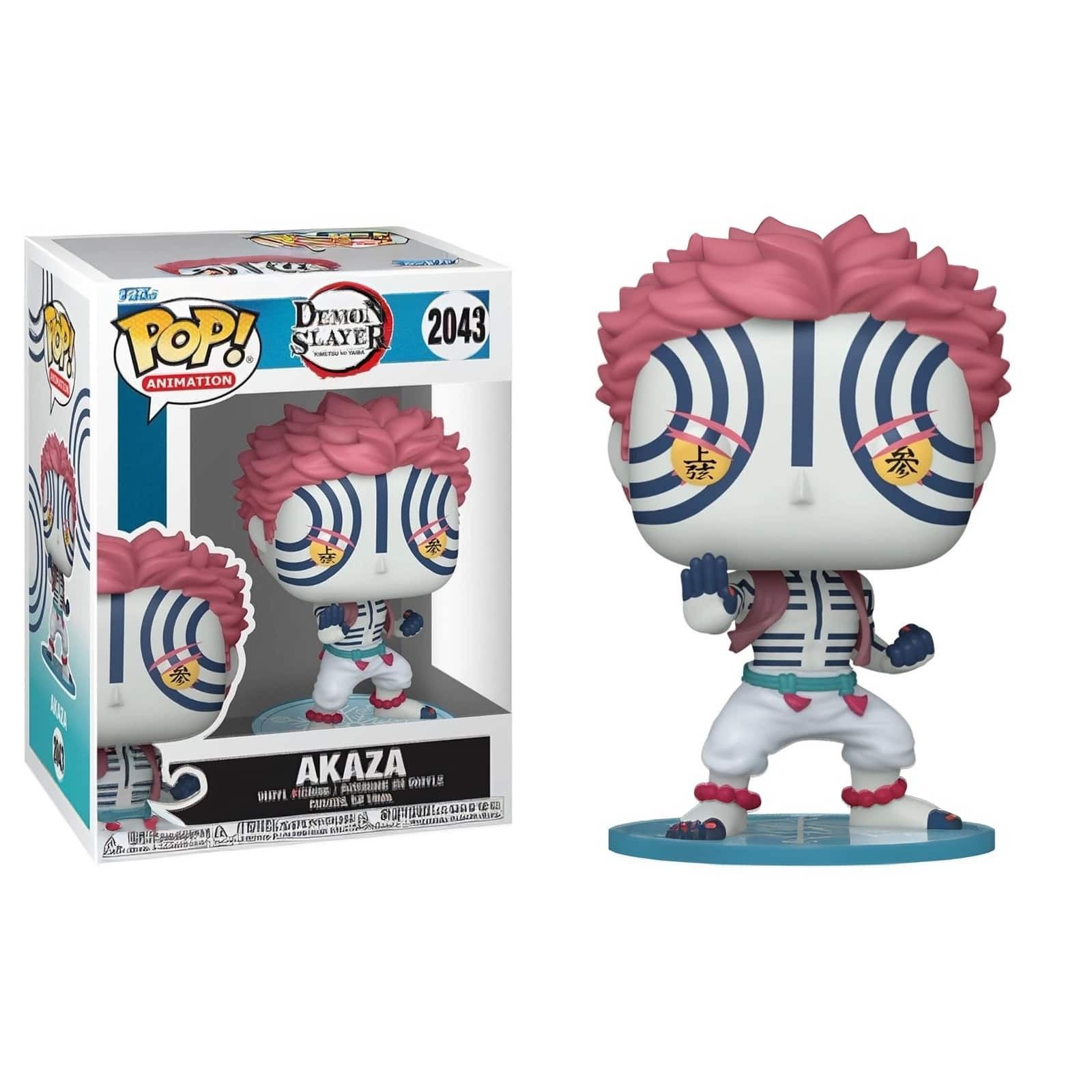 Funko POP Plus Demon Slayer Kimetsu no Yaiba Akaza Figurine Vinyle 10,7 cm