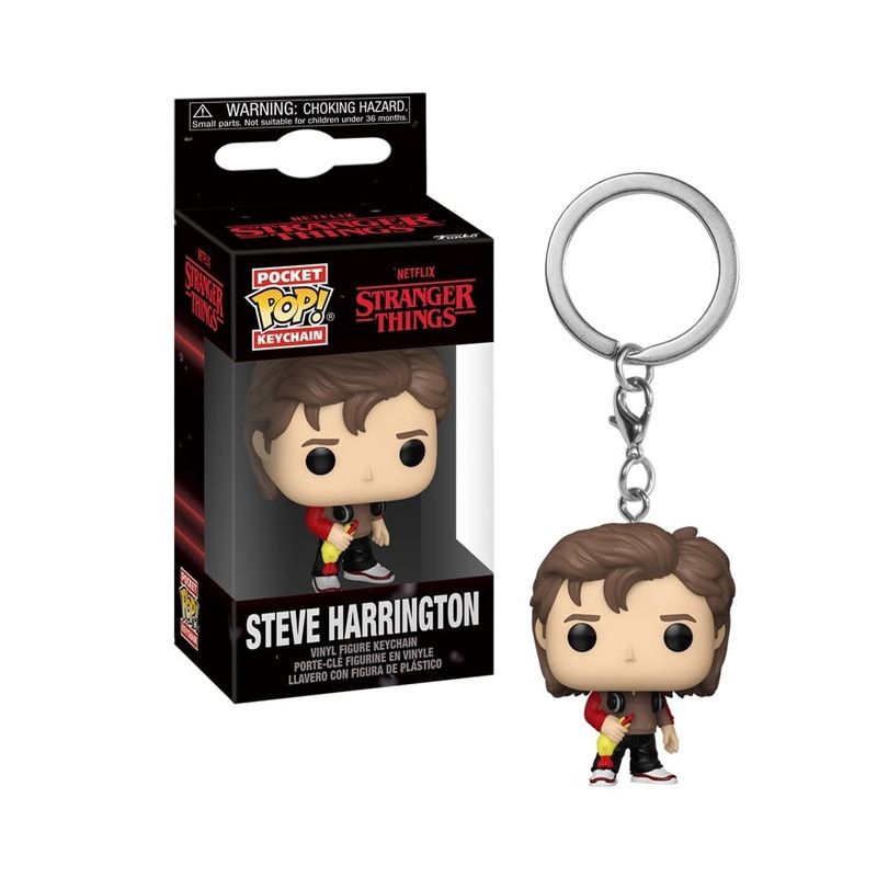 Funko Pocket Pop! Keychain: Stranger Things Pocket Pop S5 Steve Harrington