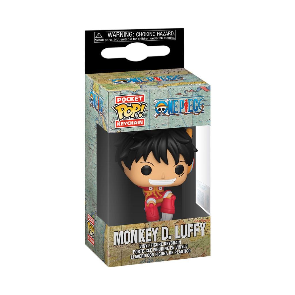 One Piece porte-clés Pocket POP! Vinyl Luffy(Egghead) 4 cm (12