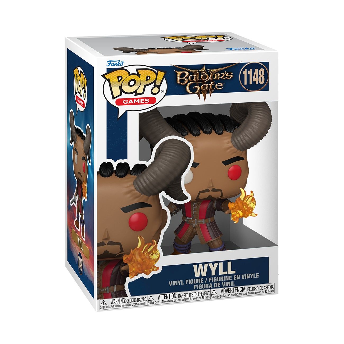 Baldur\'s Gate 3 POP! Games Figurine Vinyle Wyll 9 cm