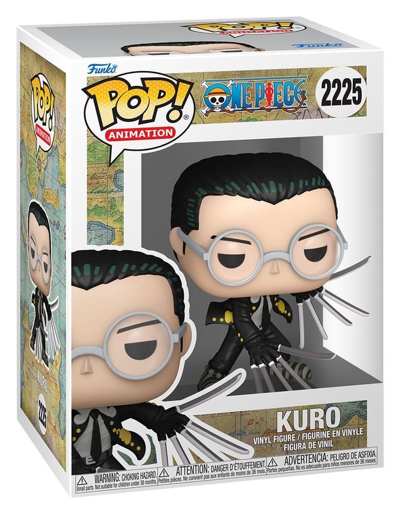 Funko Pop! Animation One Piece Kuro Figurine Vinyle - 9 cm