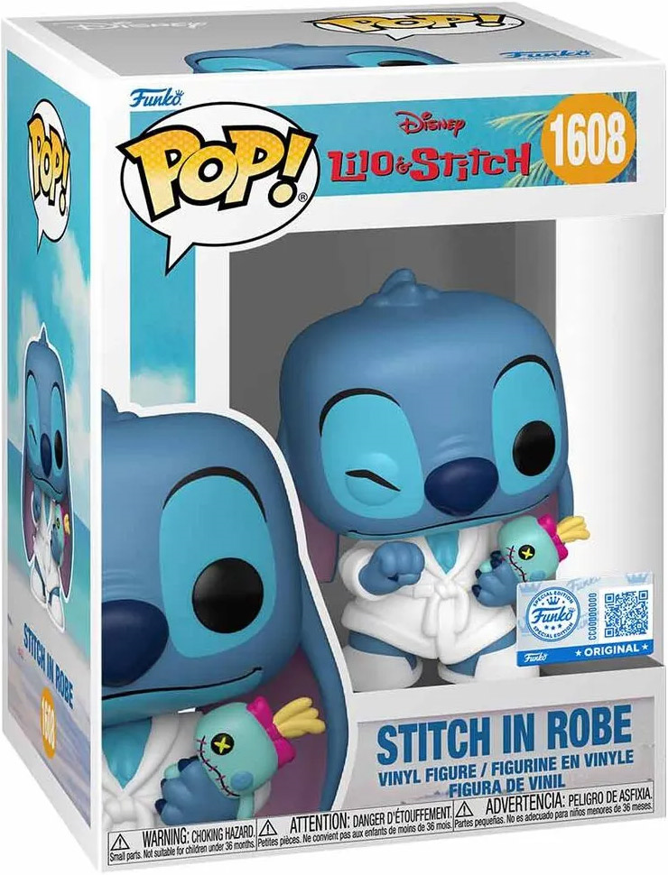 Funko Pop! Disney : Lilo et Stitch - (Stitch in robe)