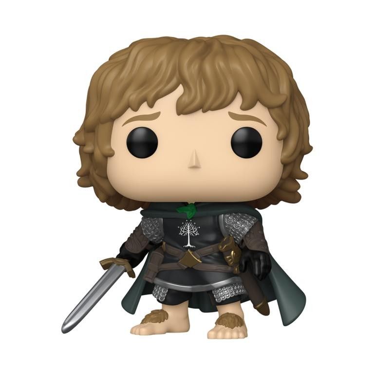 Funko Pop! Movies Le Seigneur des Anneaux Peregrin Took Figurine Vinyle 9 cm
