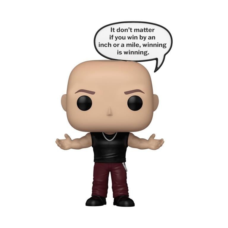 Funko Pop! Movies Fast & Furious Dom Toretto Figurine Vinyle - 9 cm