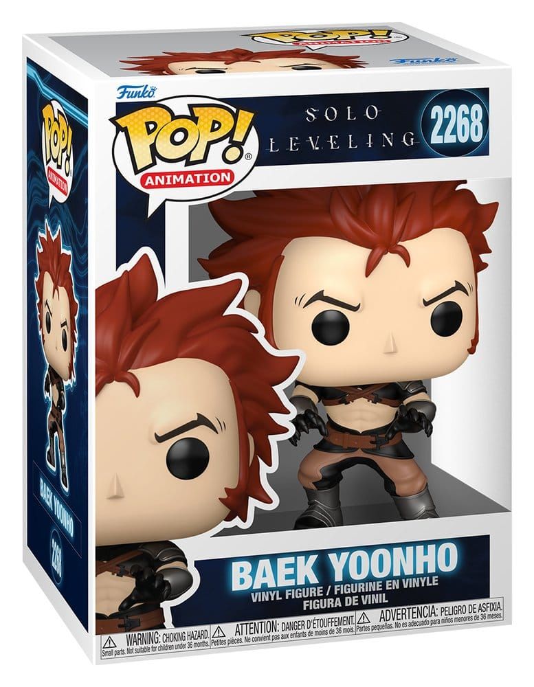 Funko Pop! Animation Solo Leveling Baek Yoonho Figurine Vinyle #2268