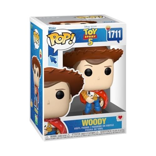Funko Pop! Disney Toy Story 5 Woody Figurine Vinyle Collectionnable - 9 cm