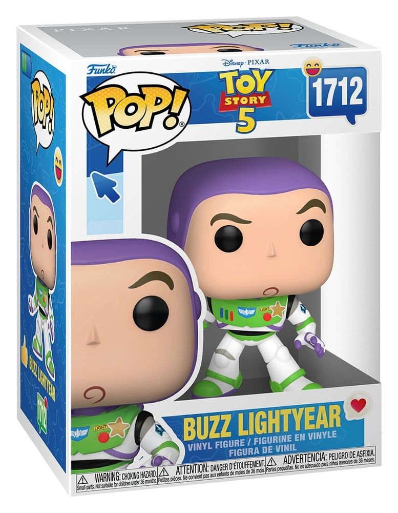 Toy Story 5 POP! Disney Figurine Vinyle Buzz l'Éclair 9 cm