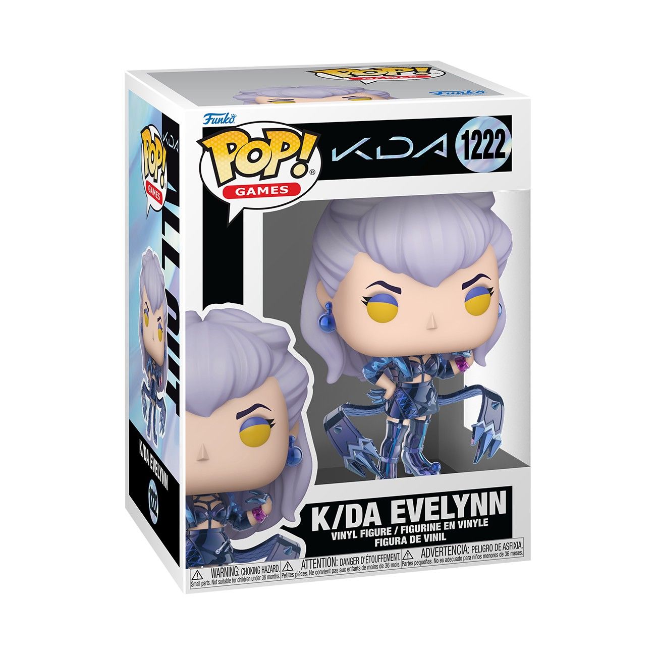 Funko POP! Games League of Legends K/DA Evelynn Figurine Vinyle 9 cm