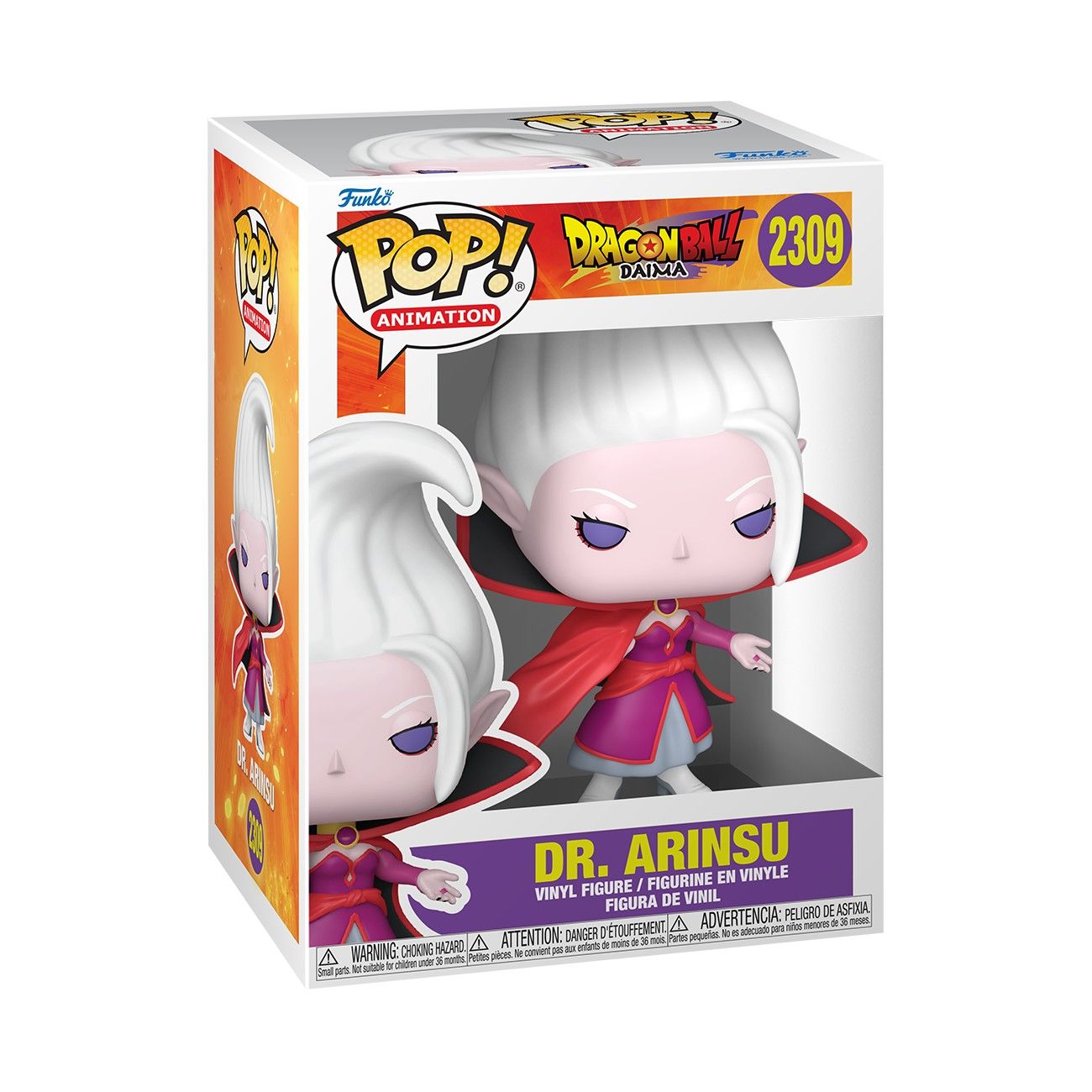 Dragon Ball Daima POP! Animation Dr. Arinsu Figurine 10cm N°2309