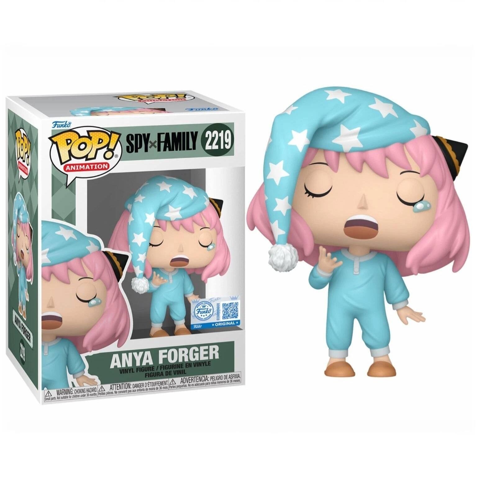 Funko Spy x Family POP! Animation Figurine Vinyle Anya Forger Pyjama 9 cm