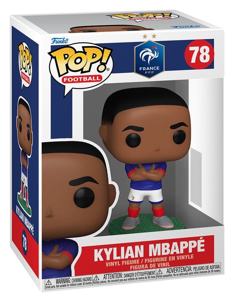 Funko POP! Football France - Kylian Mbappé Coupe du Monde 2026 #78 - 9 cm