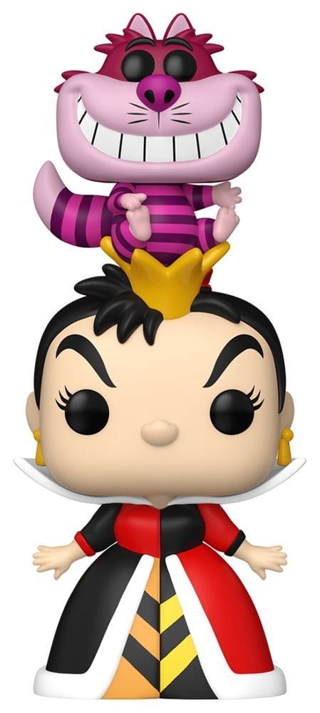 Funko POP! Premium Disney Alice in Wonderland Hartenkoningin met Cheshire Cat #1771 - 9 cm