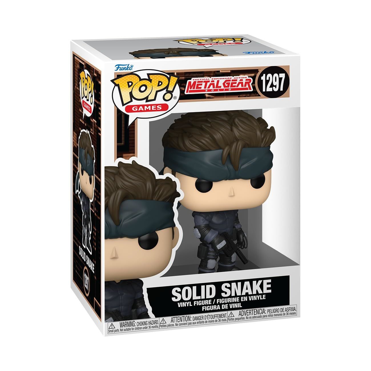 Funko POP! Games : Metal Gear Solid - Solid Snake 10,7 cm