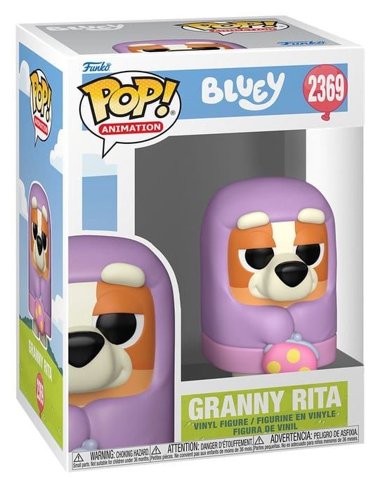 Funko POP! Animation Bluey Granny Rita Vinyl Figure - 9 cm