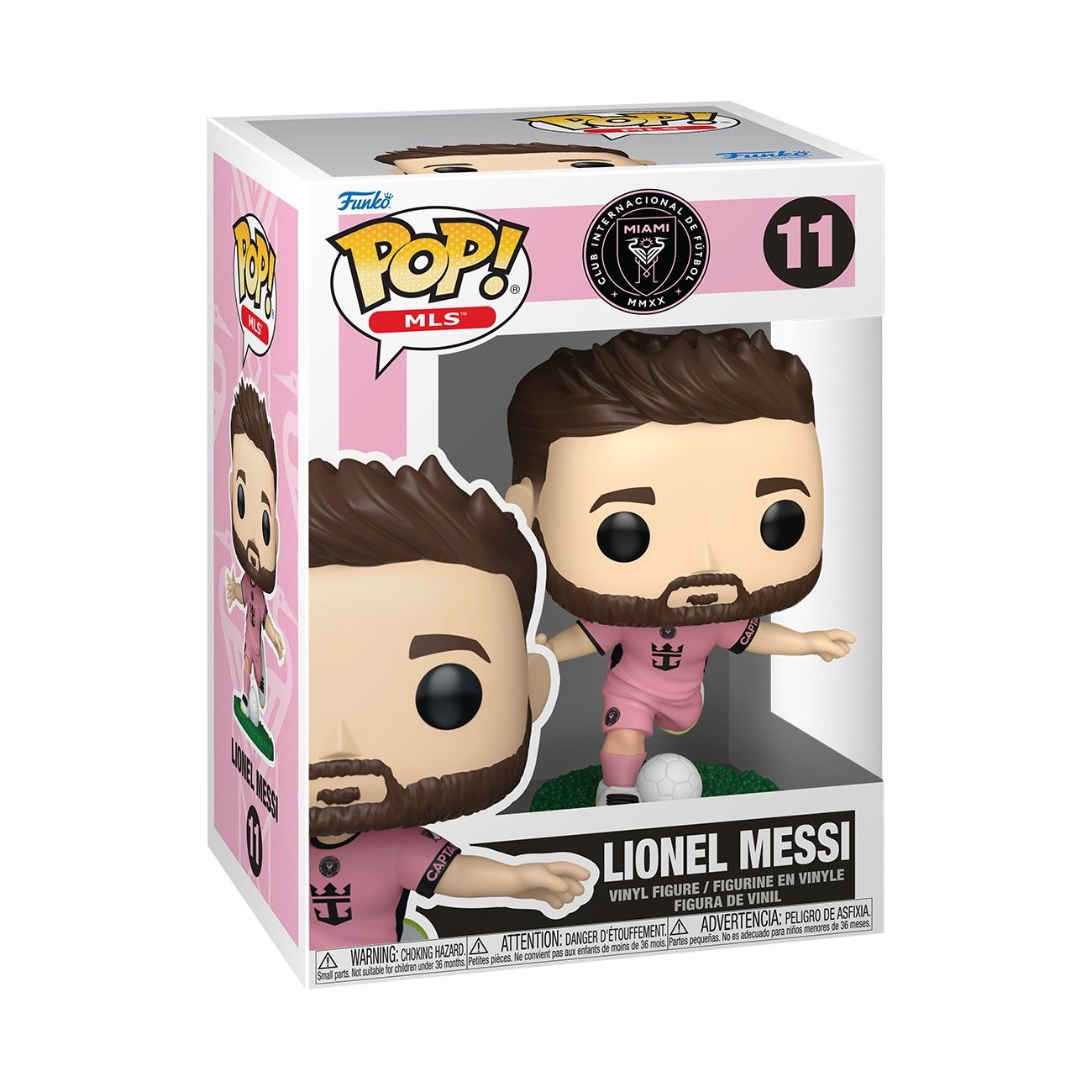 Funko POP! MLS Inter Miami - Lionel Messi (Rose) #11 - 9 cm
