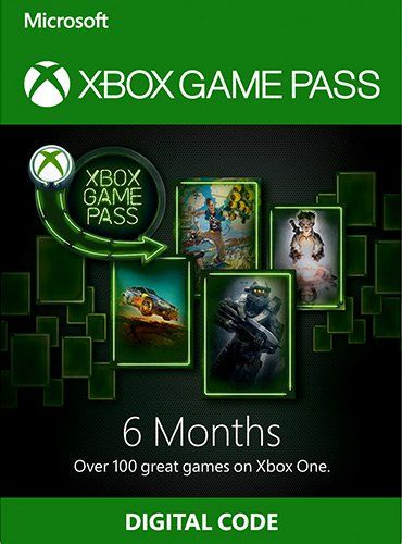 Xbox Game Pass 6 Months Subscription