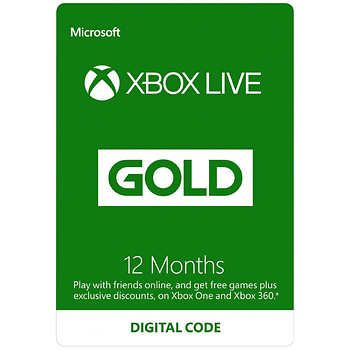 Xbox Live Gold 12 Months Subscription