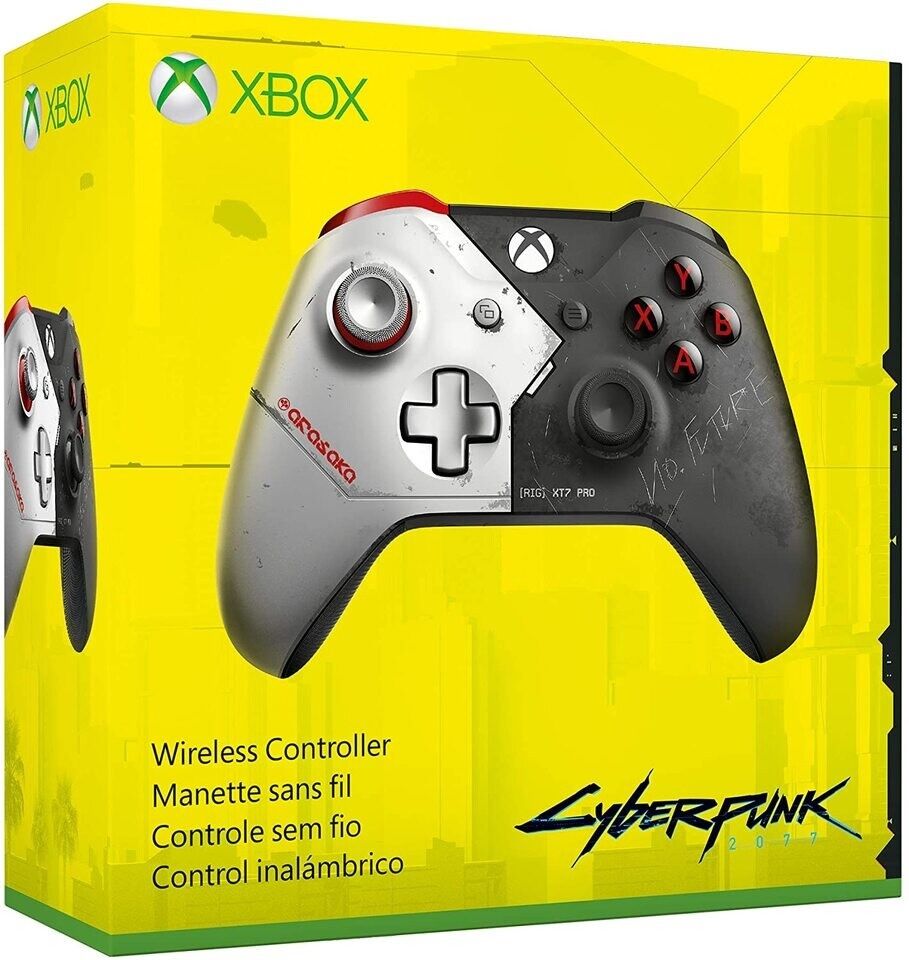 Xbox One Wireless Bluetooth Controller Cyberpunk 2077 Limited Ed
