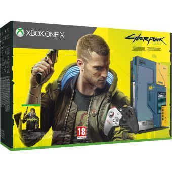 Console xbox one x (1TB) édition limitée cyberpunk 2077