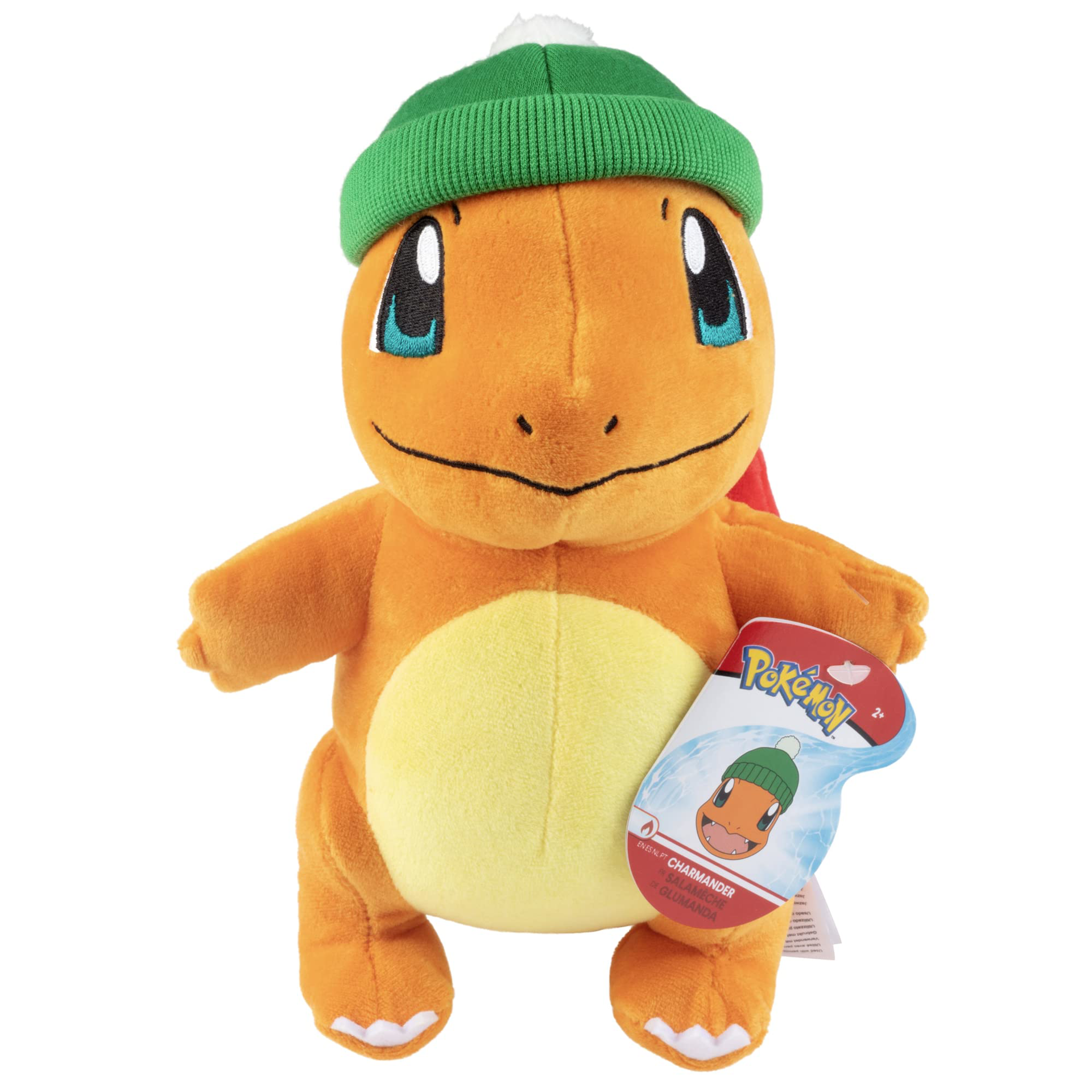 Pokémon - Peluche Salamèche \"Hiver\" 20cm