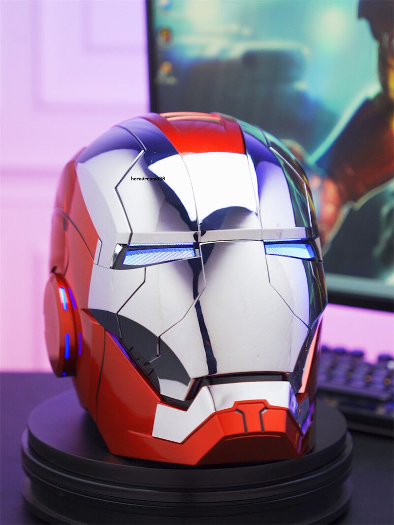 Casque Marvel Iron Man Mk5 1:1, Version Améliorée Autoking