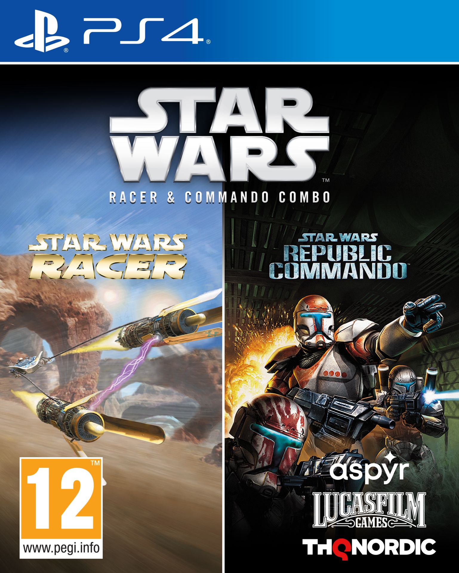 Star Wars Racer & Commando Combo