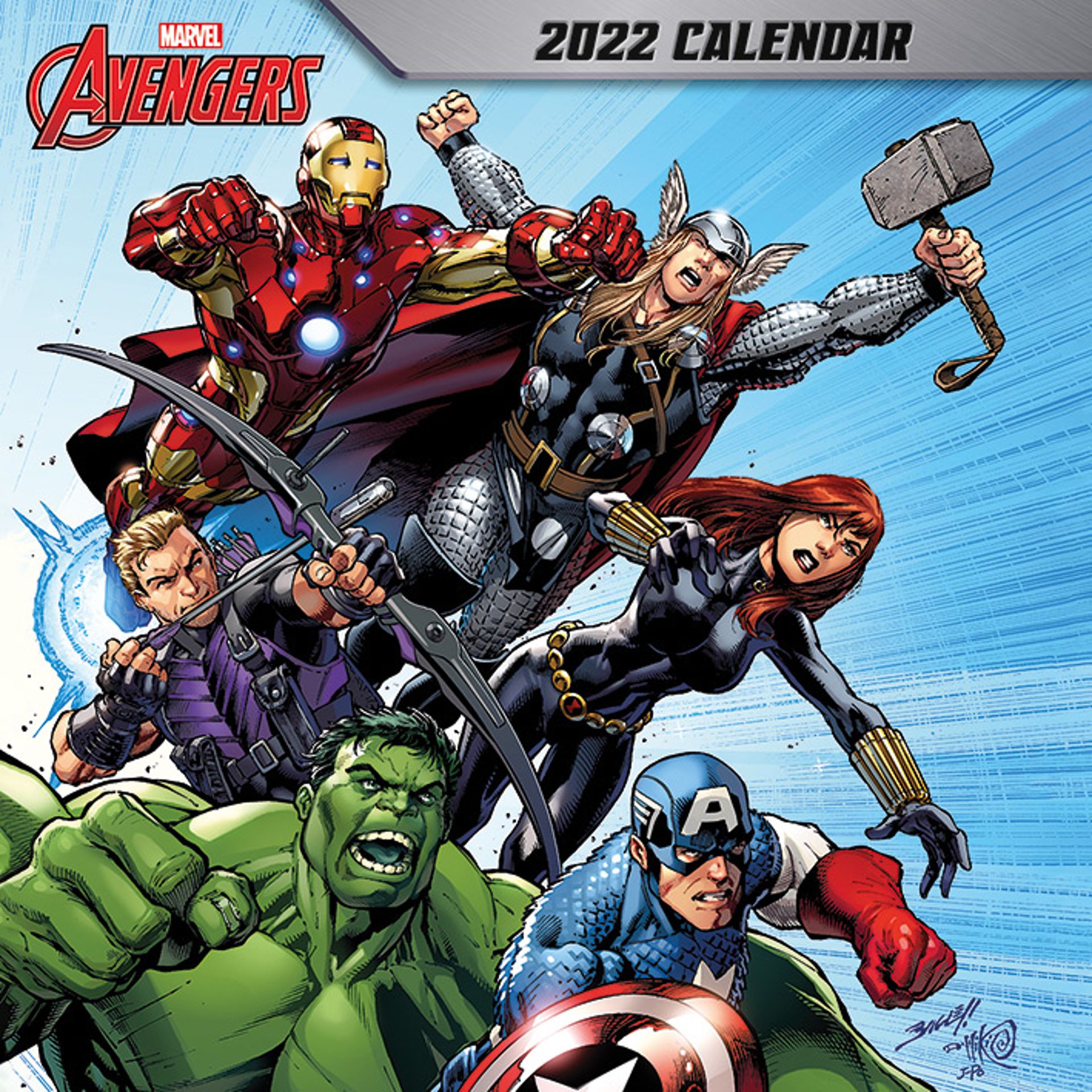 Marvel - Avengers Calendrier 2022