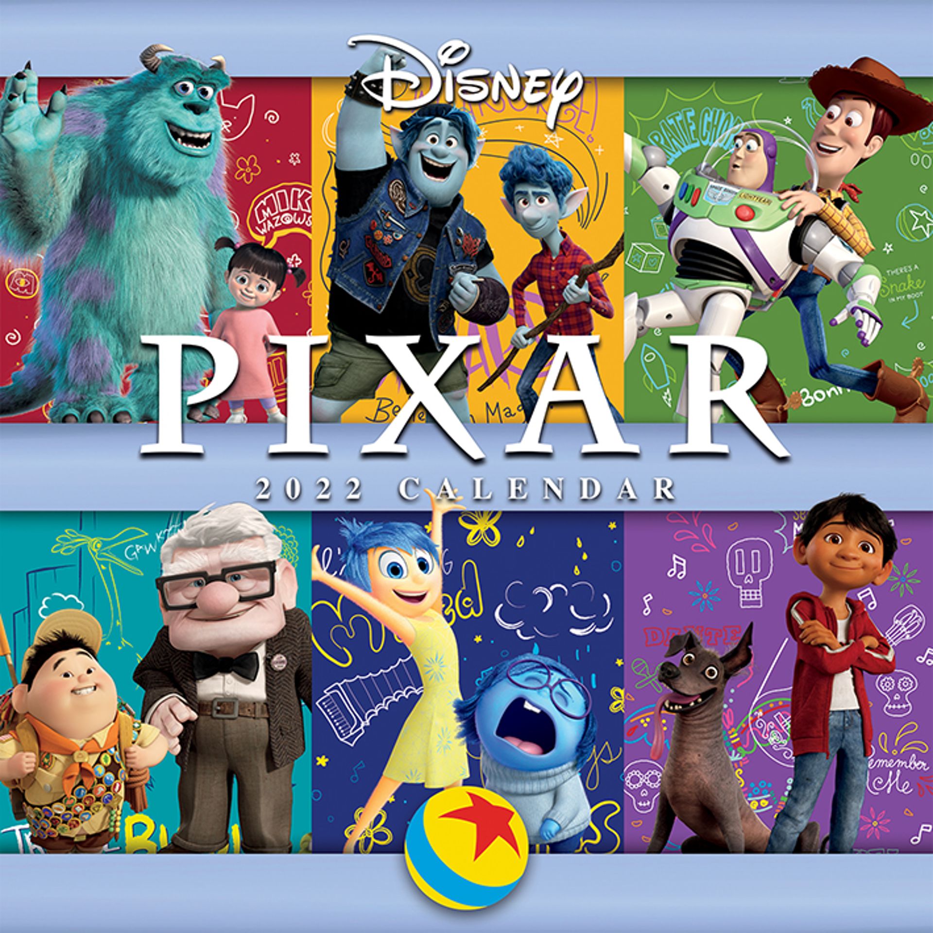 Disney - Pixar Collection Calendrier 2022