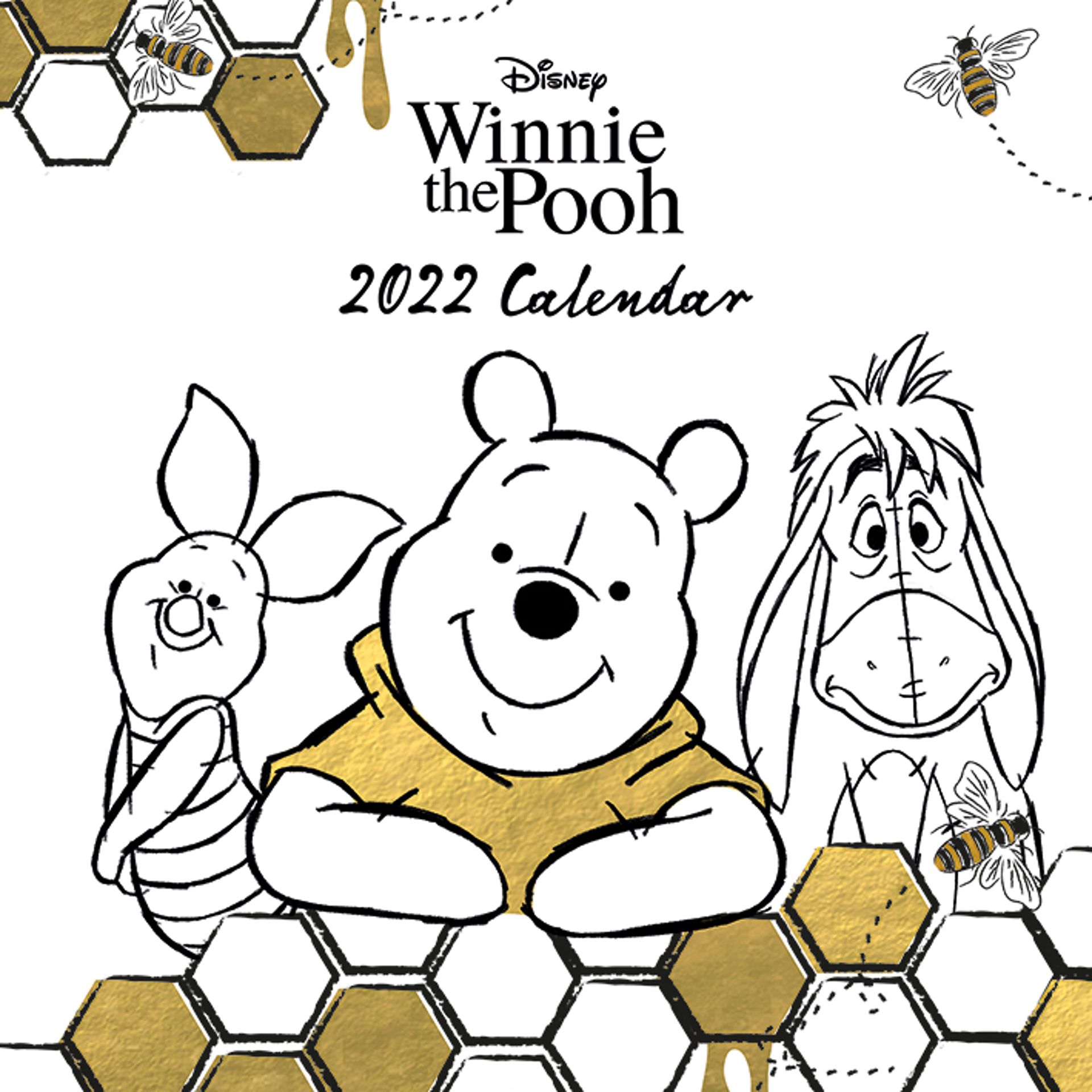 Disney - Winnie L\'Ourson Calendrier 2022