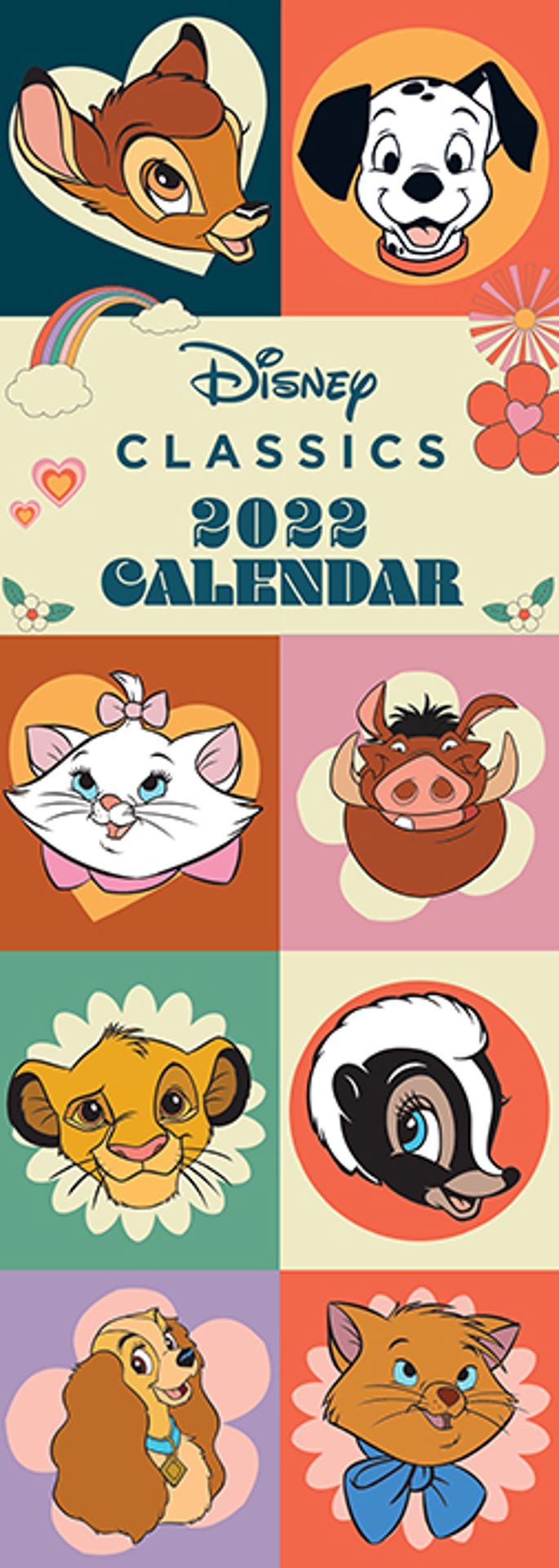 Disney - Classiques Calendrier \"Fin\" 2022